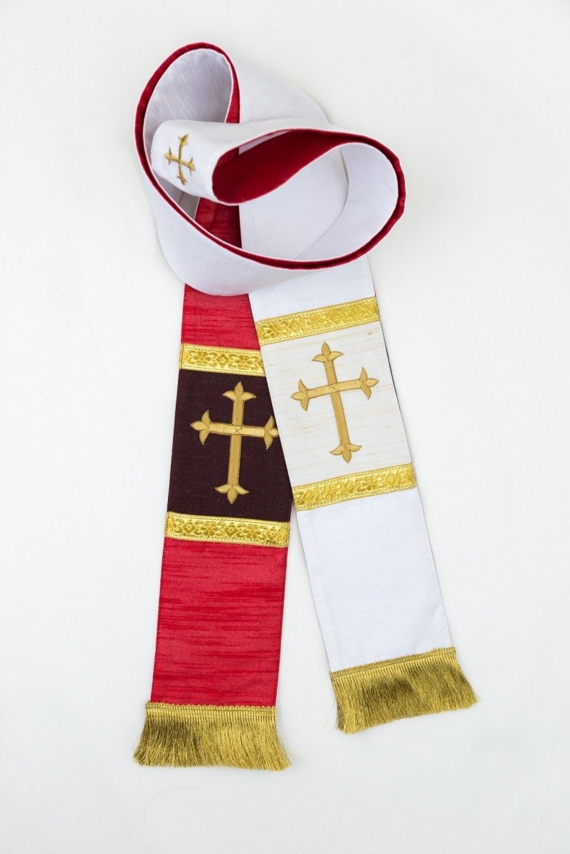 Art Silk Reversible Preaching Stoles #17650 - JMJ Catholic Products#variant