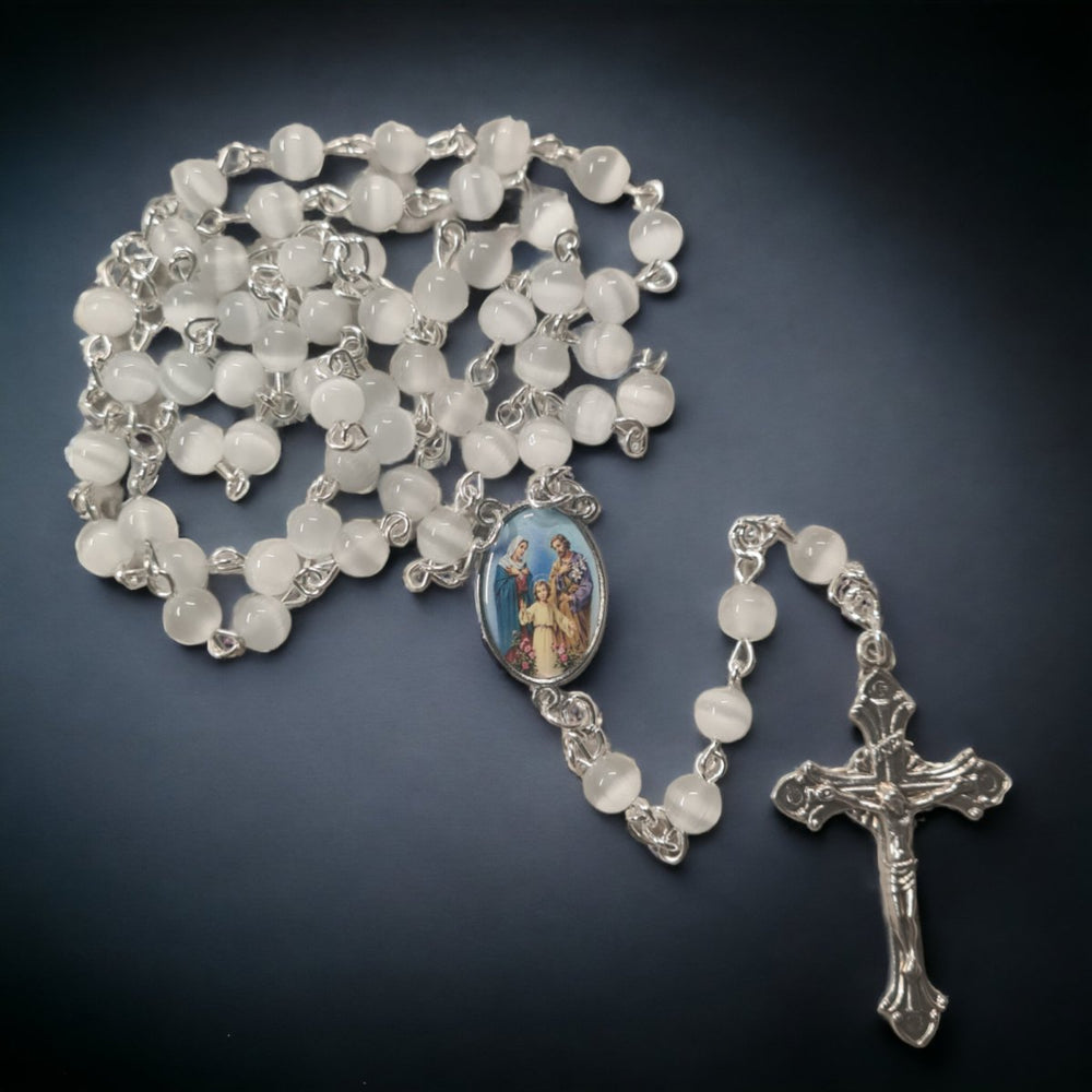 Australian Handcrafted Holy family Rosary, (Free Shipping) - JMJ Catholic Products#variant