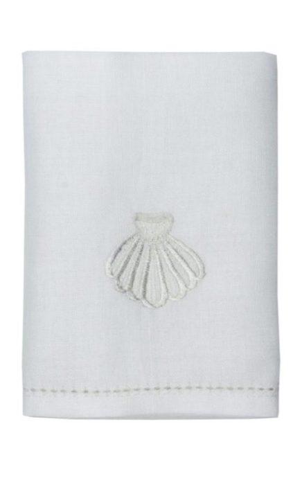 Baptismal Napkin — Embroidered Shell, a Tender Keepsake - JMJ Catholic Productsvariant