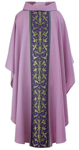 BUY ANY 3 GET 4TH FREE - The Classic floral Design Chasuble - JMJ Catholic Products#variant