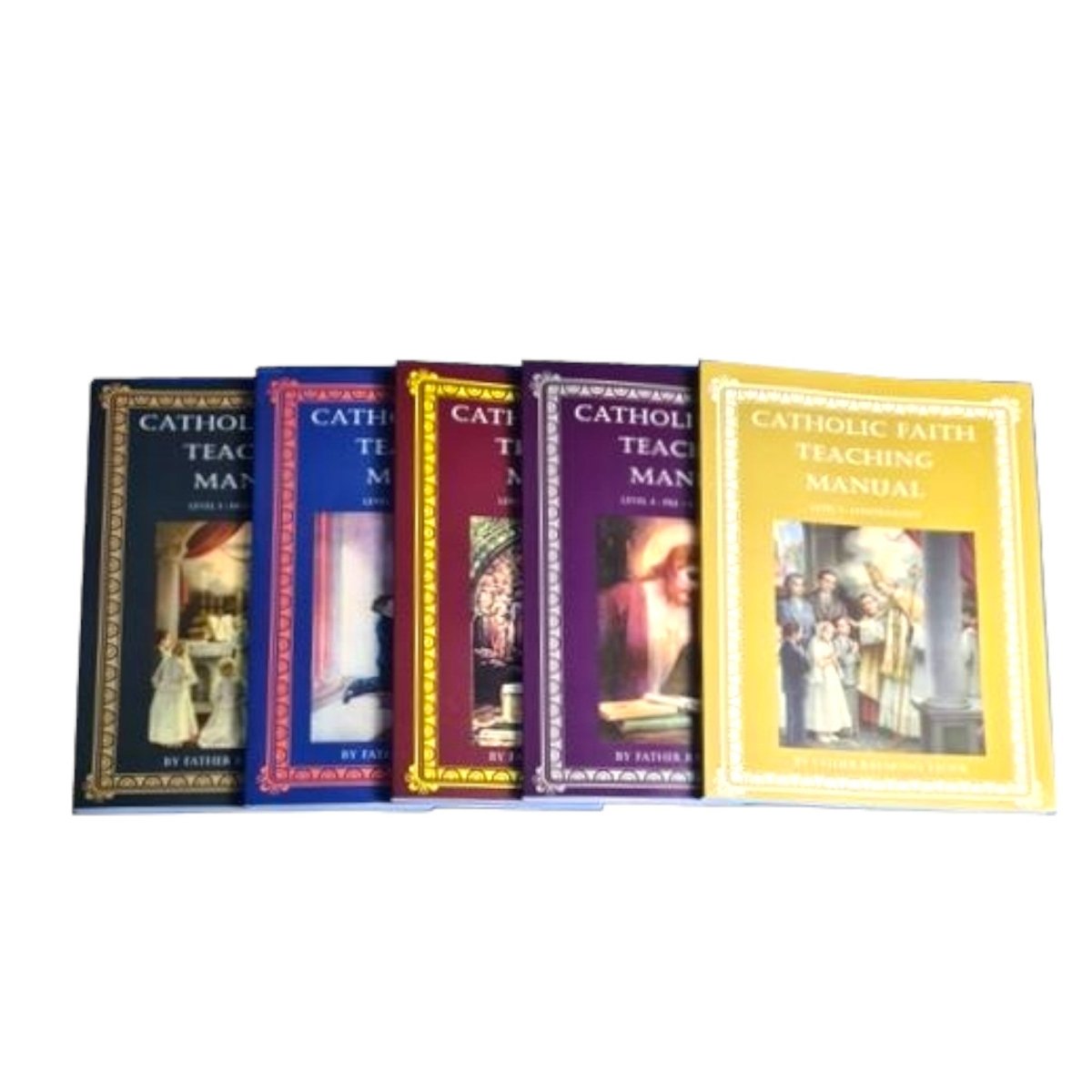 Catholic Faith Teaching Manual — Complete Set (Levels 1–5) by Father Raymond Taouk - JMJ Catholic Productsvariant