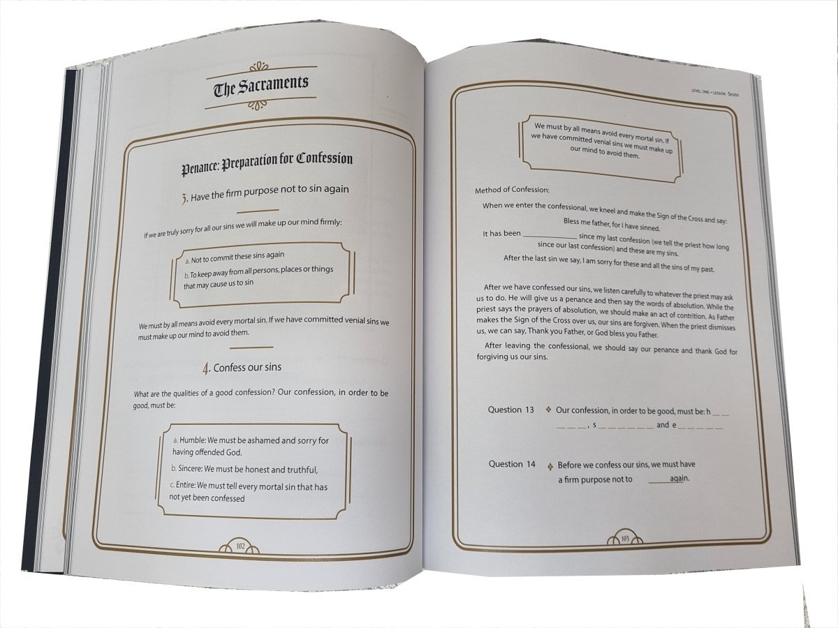 Catholic Faith Teaching Manual — Level 1: Holy Communion (Age 9, Grade 3) by Father Taouk - JMJ Catholic Productsvariant