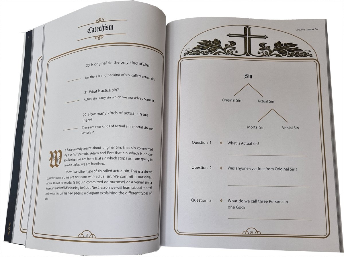 Catholic Faith Teaching Manual — Level 1: Holy Communion (Age 9, Grade 3) by Father Taouk - JMJ Catholic Productsvariant