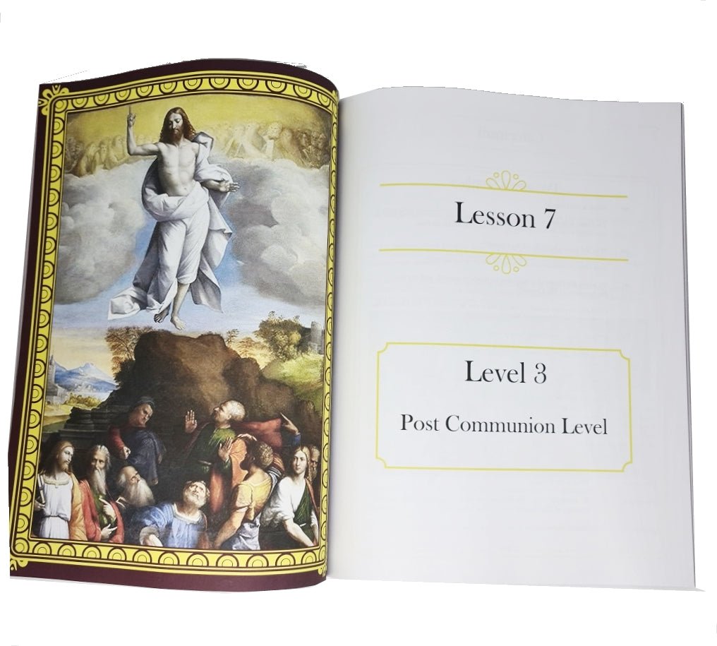 Catholic Faith Teaching manual, Level 3 - Intermediary Level (age 11, Grade 4) By Father Taouk - JMJ Catholic Products#variant