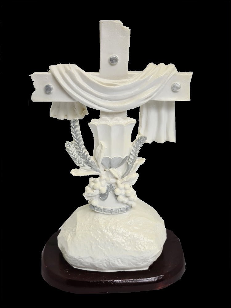Ceramic Cross (20cm H) - JMJ Catholic Products#variant