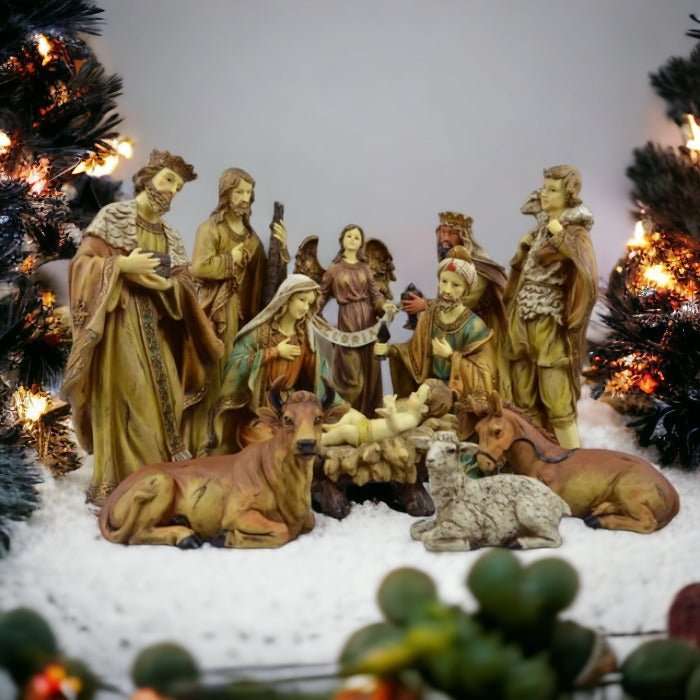 Classical Nativity set (31cm/11 Pieces) - JMJ Catholic Products#variant