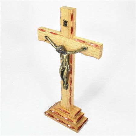 Crucifixes On The Stand - JL14 (34cm h) - JMJ Catholic Products#variant
