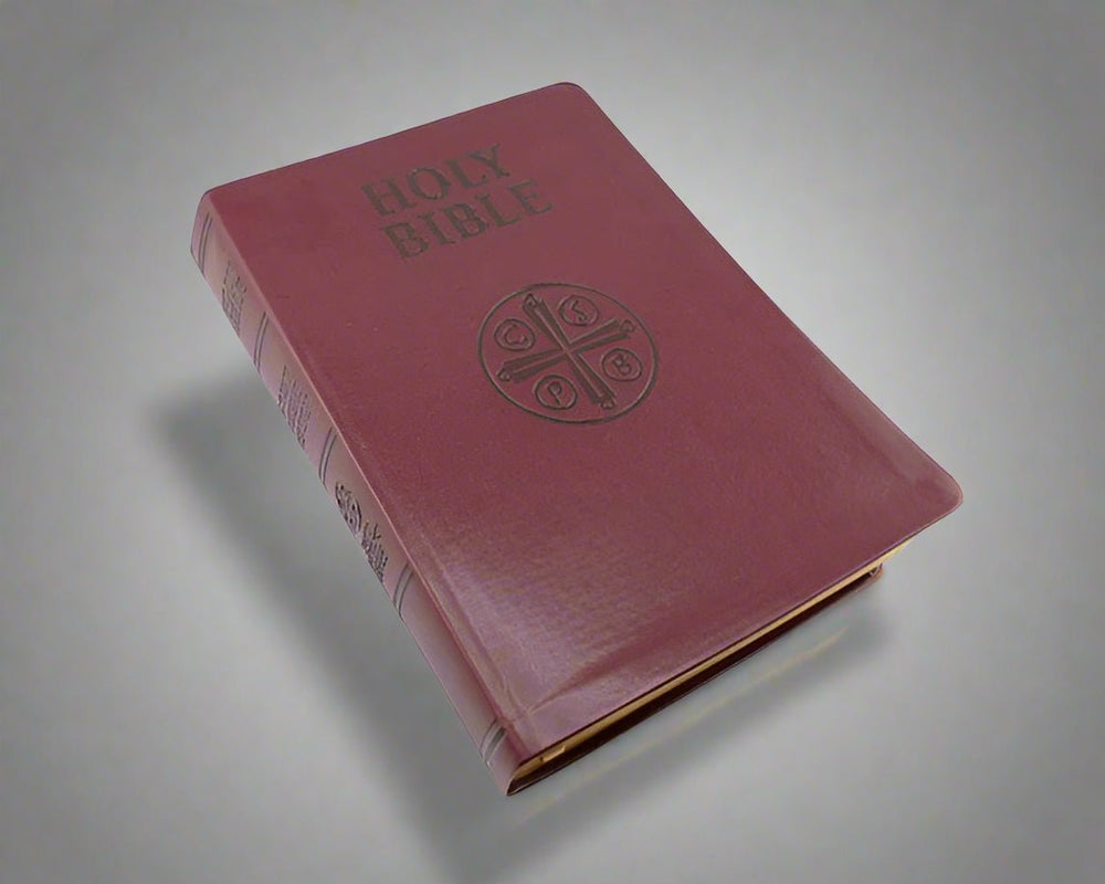 Douay-Rheims Holy Bible — Fine Deluxe Edition in Brown Leatherette - JMJ Catholic Productsvariant