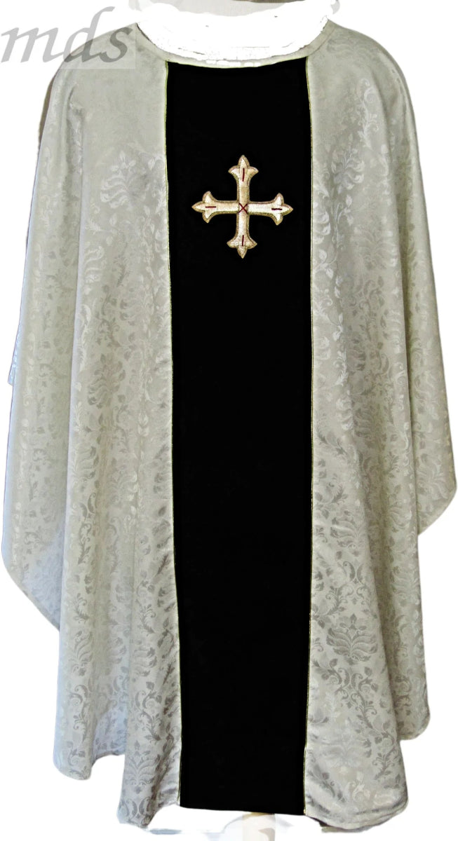 Elegante Chasuble and Funeral Pall Hand embroidered. #11121 - JMJ Catholic Products#variant