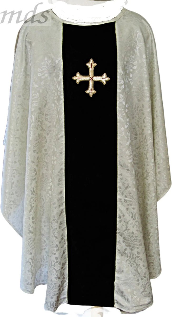 Elegante Hand Embroidered Chasuble & Funeral Pall - JMJ Catholic Productsvariant