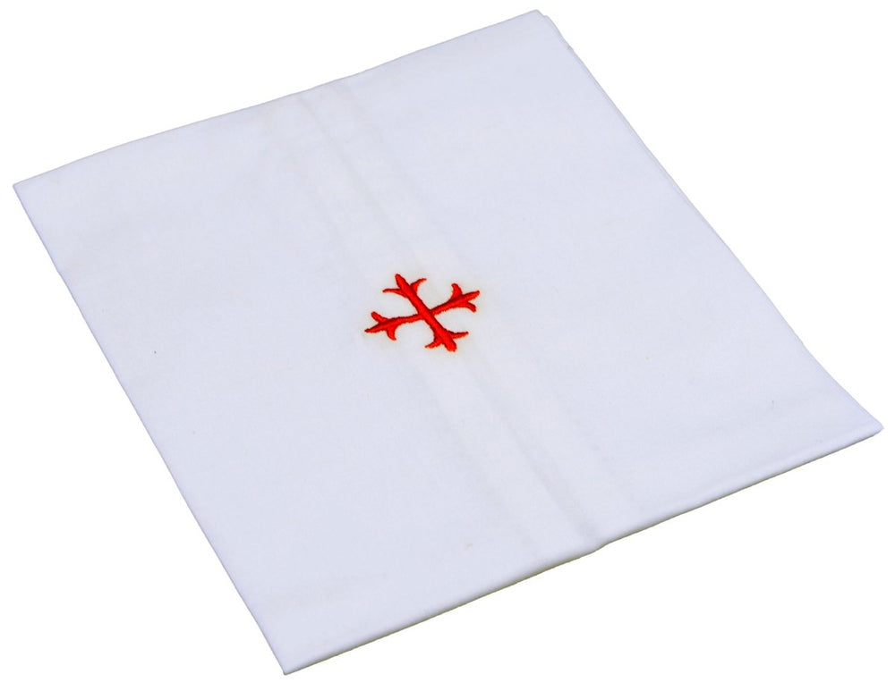 Embroidered Red Cross (3 per pack) - JMJ Catholic Products#variant