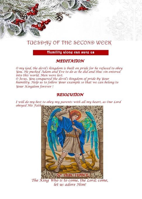 Family Prayer During the Time of Advent - JMJ Catholic Productsvariant