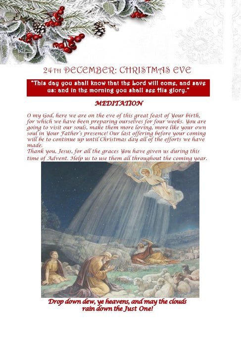 Family Prayer During the Time of Advent - JMJ Catholic Productsvariant