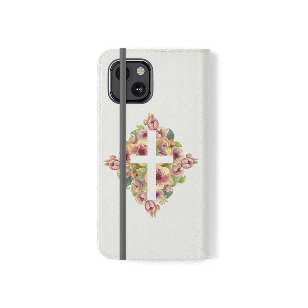 Floral Cross - Mobile Phone Cases - JMJ Catholic Products#variant