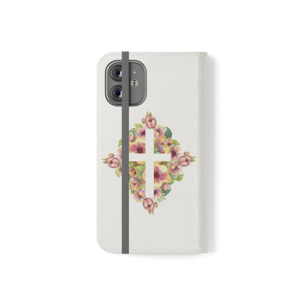 Floral Cross - Mobile Phone Cases - JMJ Catholic Products#variant