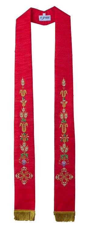 Florescence - Art Silk Stole # 18610 - JMJ Catholic Products#variant