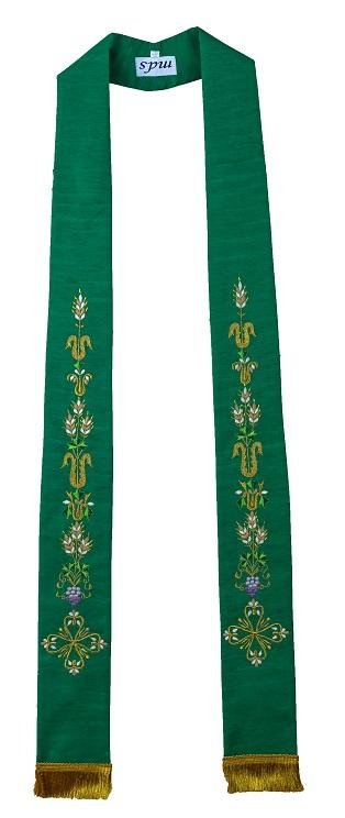 Florescence - Art Silk Stole # 18610 - JMJ Catholic Products#variant
