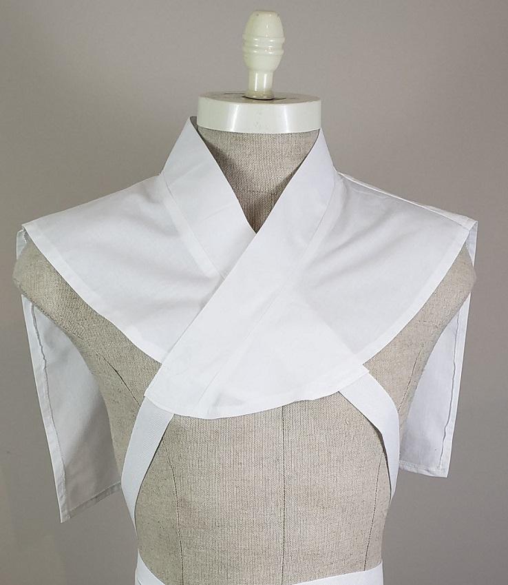 Front wrap Amice with ties (free delivery) - JMJ Catholic Products#variant