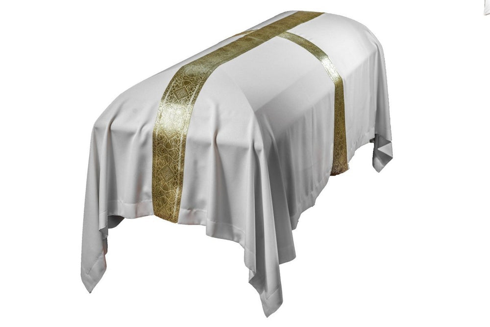 Gold Cross Funeral Pall - JMJ Catholic Productsvariant