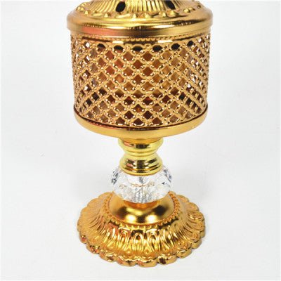 Gold Cross Incense Burner - JMJ Catholic Products#variant