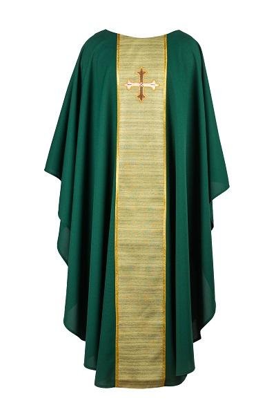 Greek Cross Hand Embroidered Vestment / Chasuble
