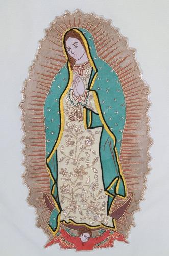 Guadalupe Hand Embroidered Chasuble - JMJ Catholic Productsvariant