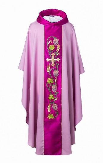 HB135 - Hand Embroidered Chasuble - JMJ Catholic Products#variant