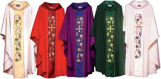 HB135 - Hand Embroidered Chasuble