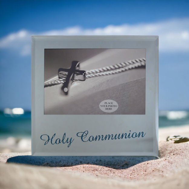 Holy Communion -Blue (mirror frame) - JMJ Catholic Products#variant