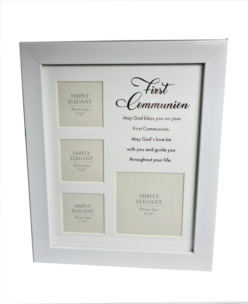 Holy Communion Frame 21cm x 24cm - JMJ Catholic Products#variant
