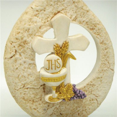 Holy Communion polystone stand (16.5cm) - JMJ Catholic Products#variant