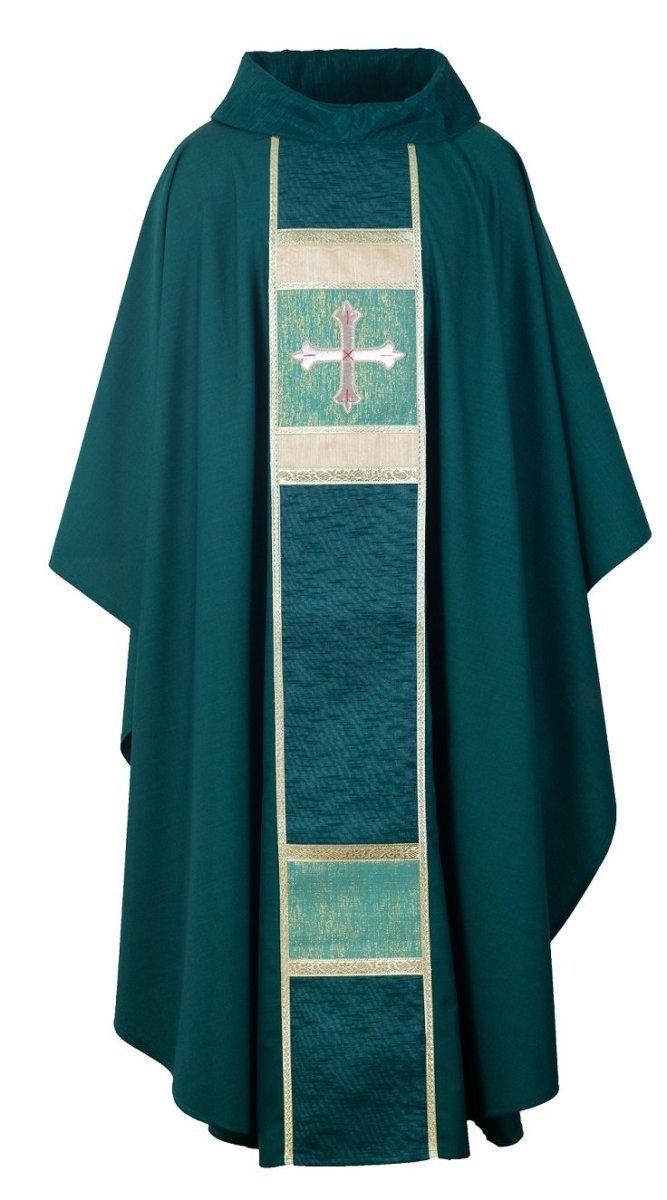 Holy Cross Chasuble & Stole Set - JMJ Catholic Productsvariant