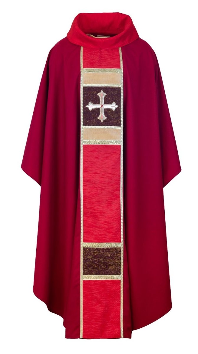 Holy Cross Chasuble & Stole Set - JMJ Catholic Productsvariant