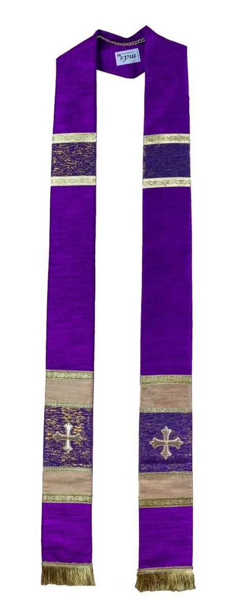 Holy Cross Vestment/stoles #1985 - JMJ Catholic Products#variant