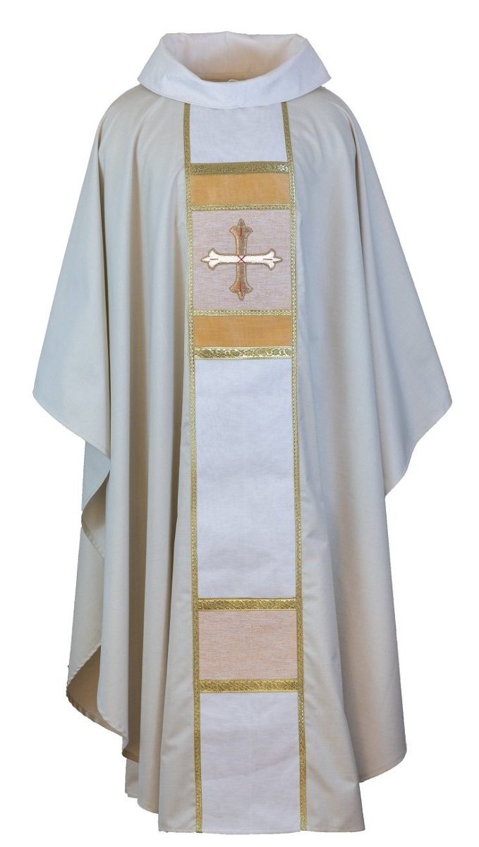 Holy Cross Vestment/stoles #1985 - JMJ Catholic Products#variant
