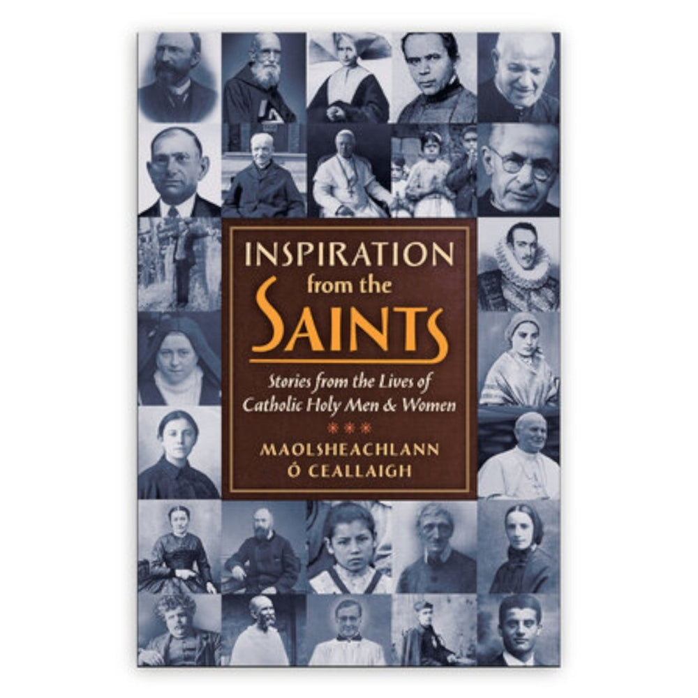 Inspiration from the Saints Stories from the Lives of Catholic Holy Men and Women by Maolsheachlann Ó Ceallaigh, (free delivery) - JMJ Catholic Products#variant