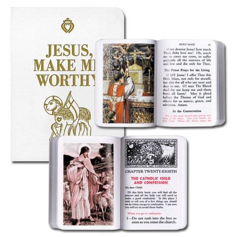 Jesus, Make Me Worthy (White or Black Cover) - JMJ Catholic Productsvariant