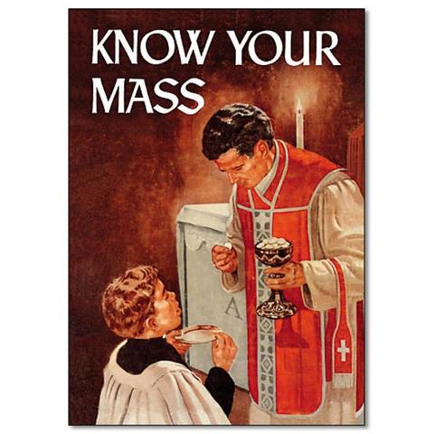 KNOW YOUR MASS (Step by step explanation of the Traditional Latin Mass) FREE SHIPPING - JMJ Catholic Products#variant