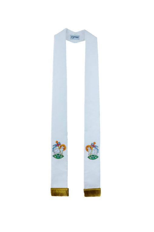 Lamb of God Art Silk Stole ****In Stock*** - JMJ Catholic Products#variant