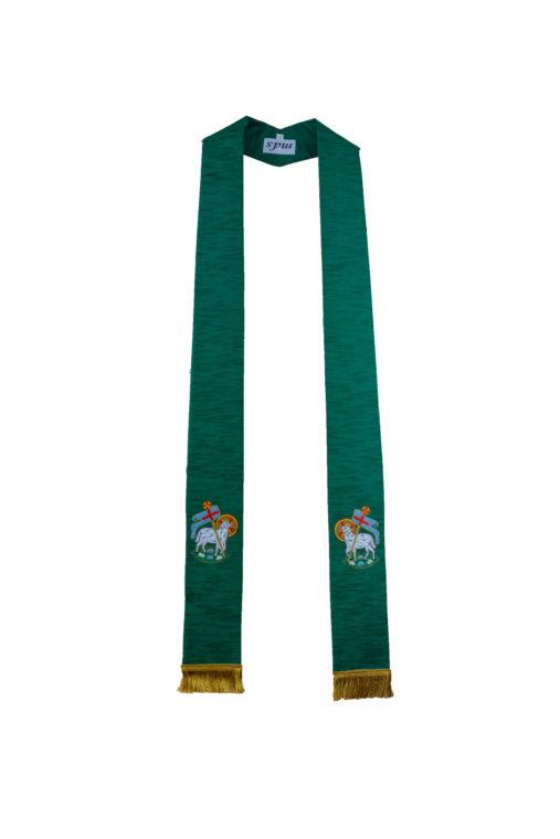 Lamb of God Art Silk Stole ****In Stock*** - JMJ Catholic Products#variant