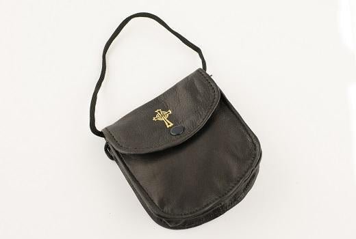 Large Rectangular Leather Burse/Pyx case w. gusset, (#9504/SG) Free delivery - JMJ Catholic Products#variant