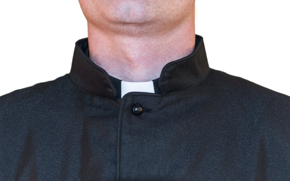 Large with cincture -Traditional Roman Cassock ****1 only *** - JMJ Catholic Products#variant