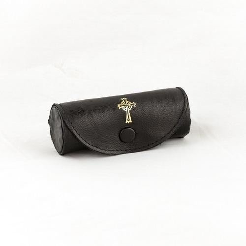 Leather Oil Stock Case — Triple
