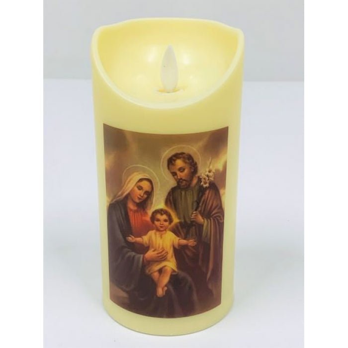 LED Plastic candle 15cm H - JMJ Catholic Products#variant