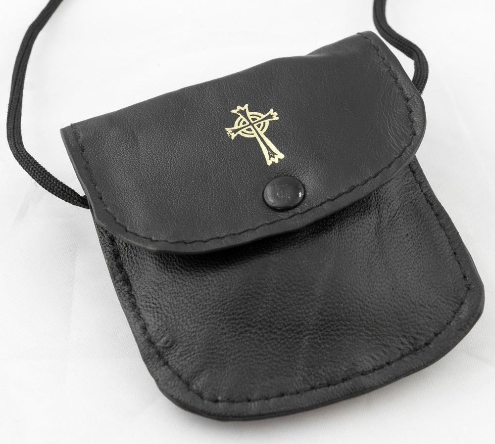 Medium Oval Leather Burse/ Pyx (9504/s) - Free delivery - JMJ Catholic Products#variant