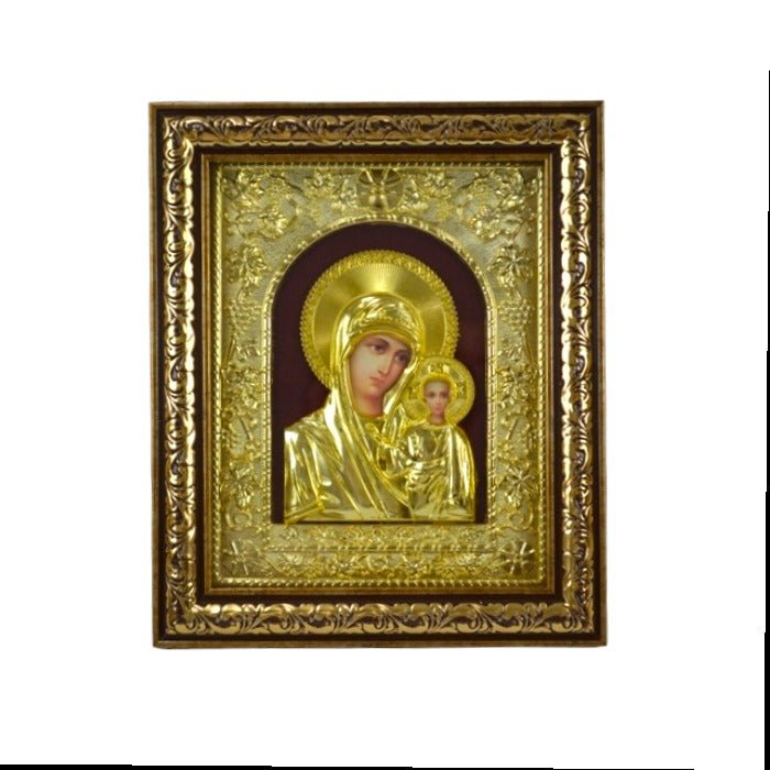 Mother and Baby icon GOLD - JMJ Catholic Products#variant