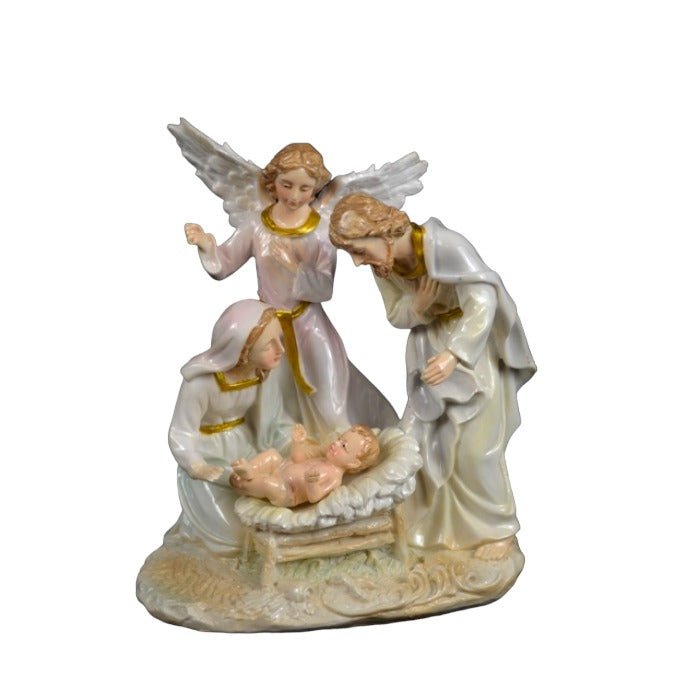 Nativity Ceramic statue (19cm height) - JMJ Catholic Products#variant