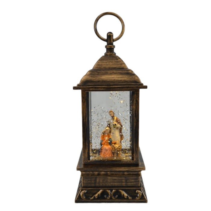 Nativity Hurricane Lamp (29cm) - JMJ Catholic Products#variant