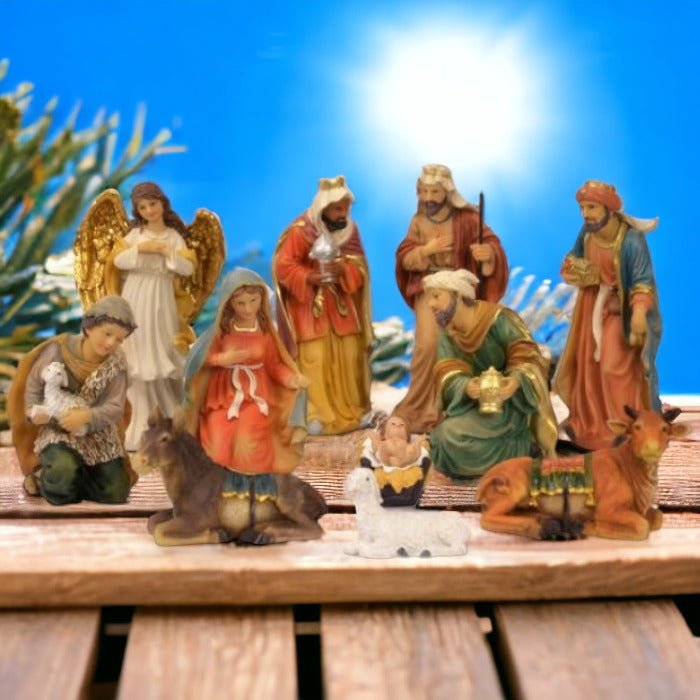 Nativity set (22cm/11 Pieces) - JMJ Catholic Products#variant