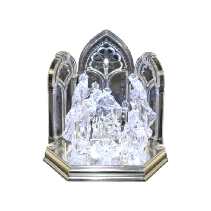 Nativity with light and music (20cm) - JMJ Catholic Products#variant